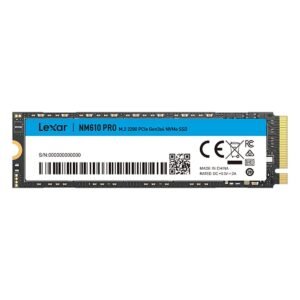 SSD/LEXAR NM610PRO M.2 2280 500G 0.5MS 3000MBS PCIE GEN3X4 NVME SSD