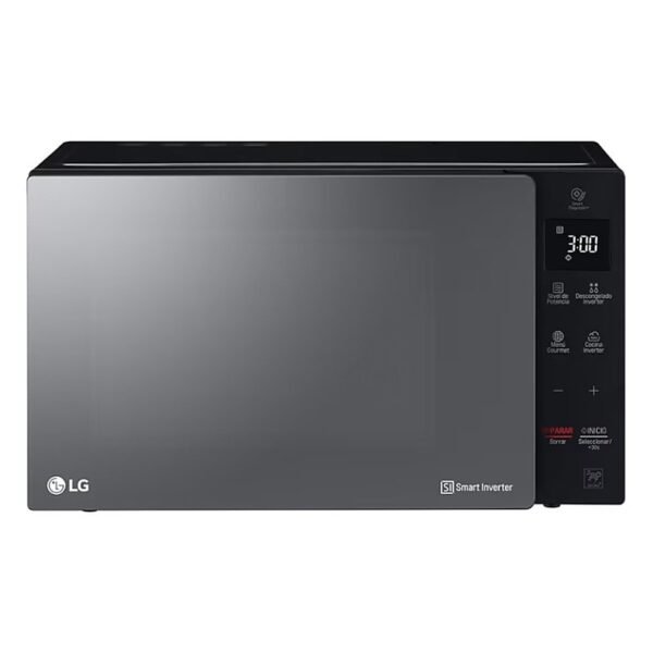 MICROONDAS LG MS1536GIR 42 LITROS NEOCHEF SMART INVERTER EASY CLEAN 1.5PC 1200W NEGRO