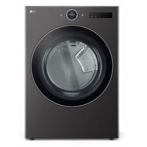 SECADORA/LG ELECTRICA DF74BFXS6BE CARGA FRONTAL 23KG TURBOSTEAM NEGRA