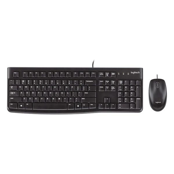 COMBO LOGITECH/TECLADO Y MOUSE MK120 DESKTOP/USB/TECLAS CONCAVAS