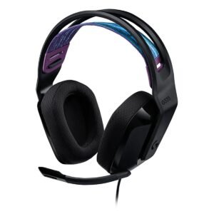 AURICULAR LOGITECH 981-000977 /GAMING/ G335 / NEGRO / PC - PS - NINTENDO SWITCH