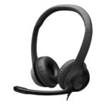 HEADSETS LOGITECH/H390/USB-C/MIC. CANCEL. RUIDO/CABLE 1.9M/100KHZ/MIDNIGHT BLACK