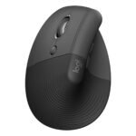 MOUSE LOGITECH/LIFT LEFT VERTICAL ERGONOMIC/WIRELESS/6 BOTONES/ GRAPHITE/