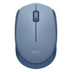 MOUSE LOGITECH/M170/WIRELESS/3 BOTONES/2.4 GHZ/INTRRUP. ENCD-APGDO/BLUEGREY CLAMSHELL/VERSION SAMR