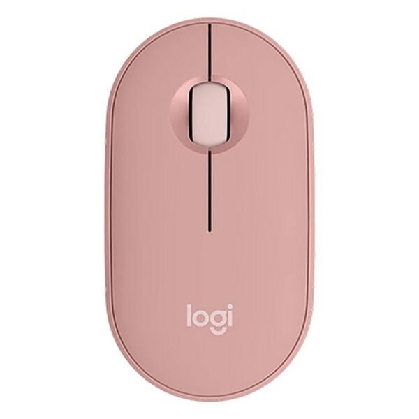 MOUSE LOGITECH/PEBBLE MOUSE 2 M350S/BLUETOOTH/3 BOTONES/SILENT TOUCH/MAX. 3 DISPOTVS/ROSE