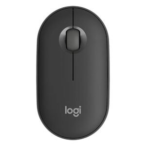 MOUSE LOGITECH/PEBBLE MOUSE 2 M350S/BLUETOOTH/3 BOTONES/SILENT TOUCH/MAX. 3 DISPOTVS/GRAPHITE LAT