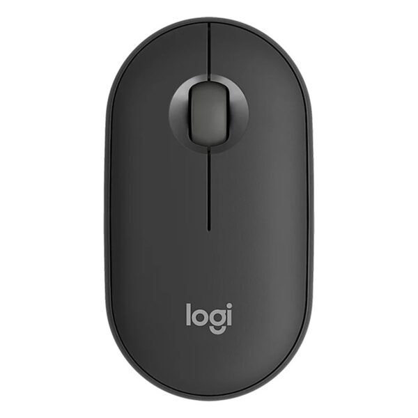MOUSE LOGITECH/PEBBLE MOUSE 2 M350S/BLUETOOTH/3 BOTONES/SILENT TOUCH/MAX. 3 DISPOTVS/GRAPHITE LAT