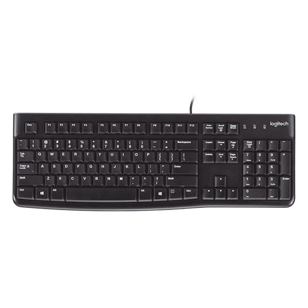 TECLADO/LOGITECH K120/USB/TECLAS CONCAVAS