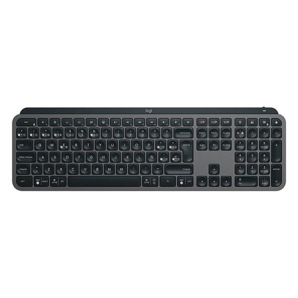 TECLADO LOGITECH/MX KEYS S/WIRELESS/RETRO ILUMINADO/SPANISH LAYOUT/NEGRO