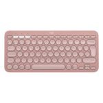 TECLADO LOGITECH/PEBBLE KEYS 2 K380S/BLUETOOHT/HASTA 3 DIPSTVOS/SPANISH LAYOUT/ROSE