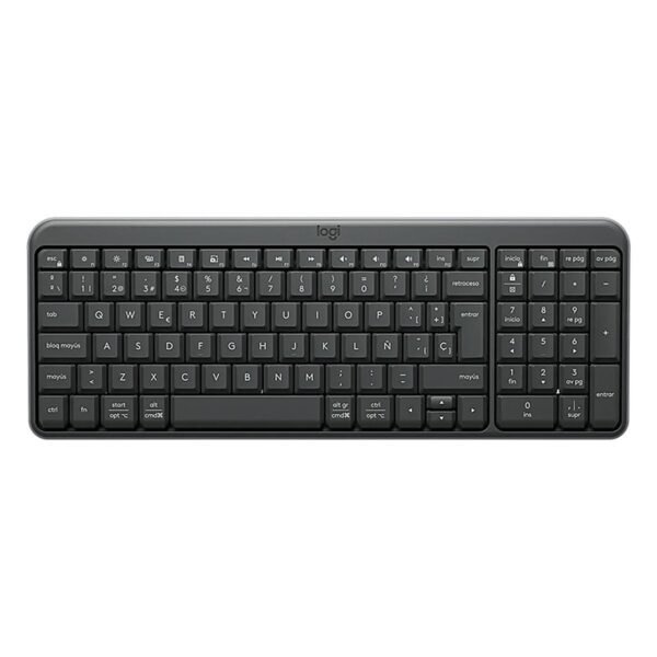 TECLADO LOGITECH K250/COMPACTO/BLUETOOTH/WIRELESS/INCLY.NUM-PAD/AJUSTABLE 7GRADOS