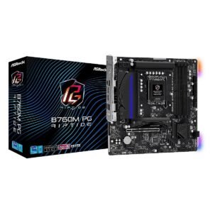 MBO ASROCK B760M PG RIPTIDE 14va. LGA1700 4DDR5 WIFI HDMI DP M.2 13USB 4SATA3 PCIE4.0 mATX