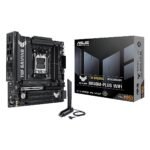 MBO ASUS TUF GAMING B850M-Plus WIFI AM5 AMD Ryzen 9000 DDR5-8000Mhz BT DP HDMI 12usb PCIe 5.0 mATX