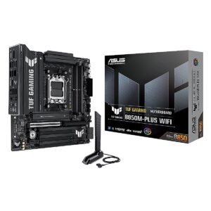 MBO ASUS TUF GAMING B850M-Plus WIFI AM5 AMD Ryzen 9000 DDR5-8000Mhz BT DP HDMI 12usb PCIe 5.0 mATX