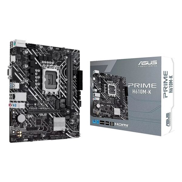 MBO ASUS PRIME H610M-K 13VA LGA1700 2XDDR5-5600 HDMI M.2 USB3.2 PCIE4.0 MATX