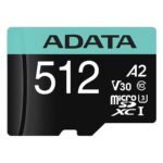 MICRO-SDXC ADATA 512GB PREMIER PRO WITH CLASE 10 WITH ADAPTER
