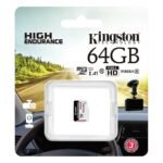 MICRO-SD KINGSTON SDXC 64GB ENDURANCE 95R-30W C10 A1 UHS-I CARD