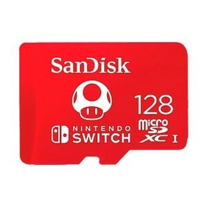 Memory Sandisk micro-SDXC 128GB 100MBs with Licencia Nintendo Switch