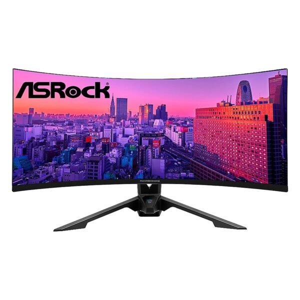 MONITOR ASROCK PG34QRT3A CURVO PHANTOM GAMING 34Inch 3440x1440-180Hz 2HDMI 2DP Black