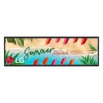 MONITOR LG 37Inch IPS 1920x540 Full-HD Stretch Signage ULTRAWIDE 2HDMI DP Black