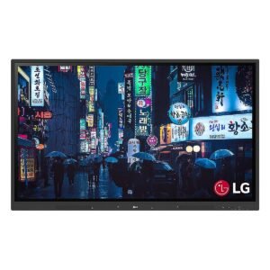 MONITOR LG 65INC TR3DK-B IPS MULTI-TOUCH MAX 20 POINT 3HDMI RGB RS232 RJ45 3USB2.0