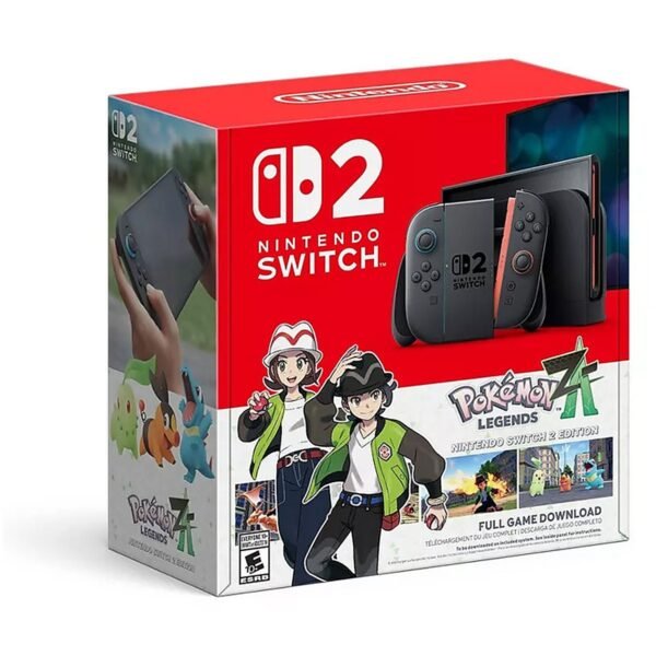 CONSOLA/DE/JUEGO/NINTENDO SWITCH 2 POKEMON LEGENDS ZA BUNDLE EDITION CONSOLE US VERSION