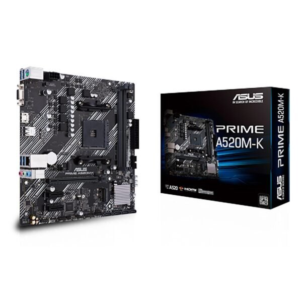 MAINBOARD ASUS PRIME A520M-K AM4 DDR4 M.2 HDMI MB