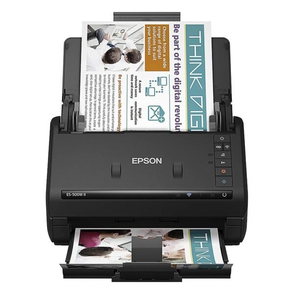 ESCANER EPSON ES-500W II 35PPM/70IPM ADF/DUPLEX INALAMBRICO/RED OPCIONAL B11B263201