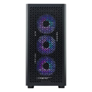 CASE COOLER MASTER/MID TOWER ELITE 502 ATX 3X120MM ARGB FANS X1 USB TYPE A X1 USB TYPE C BLACK