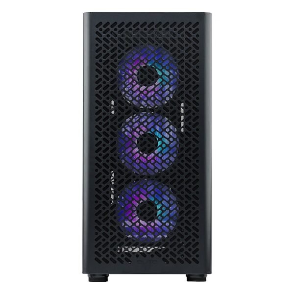 CASE COOLER MASTER/MID TOWER ELITE 502 ATX 3X120MM ARGB FANS X1 USB TYPE A X1 USB TYPE C BLACK