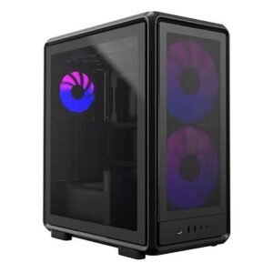 CASE COOLER MASTER/MID TOWER MASTERFRAME 500 MESH BLACK 2X200MM ARG FRONT 1X120MM REAR