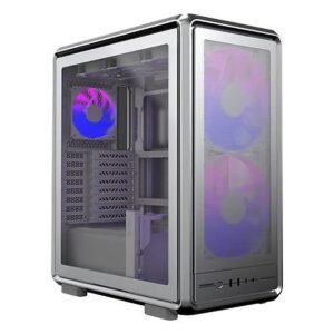 CASE COOLER MASTER/MID TOWER MASTERFRAME 500 MESH SILVER 2X200MM ARG FRONT 1X120MM REAR