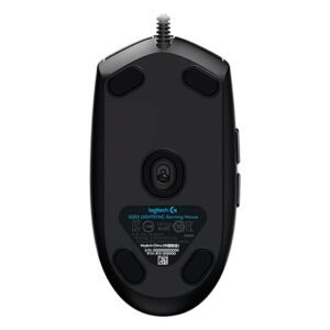 MOUSE LOGITECH 910-005790 / G203 RGB LIGHTSYNC / NEGRO / USB / 6 BOTONES / 200 - 8000 DPI