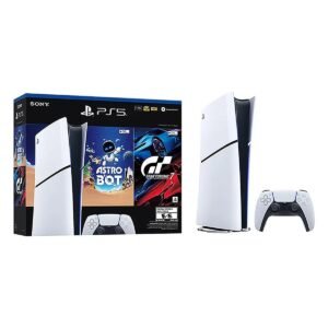 CONSOLA/DE/JUEGO/SONY PS5 SLIM HW 2115 DIGITAL 825GB GT7 Y ASTRO BOT