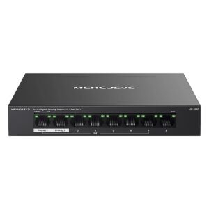 SWITCH MERCUSYS ESCRITORIO 8PORT CON 7 PORT PoE Plus 30W 10-100-1000MBPS 250m
