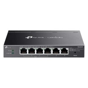 Switch TP-Link Omada 6Puertos Gigabit Easy Managed with 4Port PoE Plus