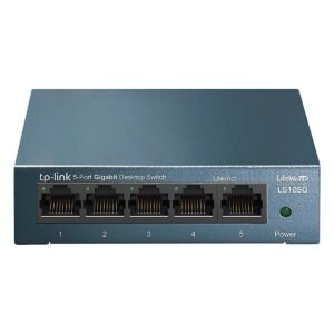 SWITCH GIGABIT ESCRITORIO 5-PORT 10-100-1000MBPS LS105G