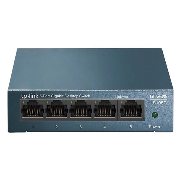 SWITCH GIGABIT ESCRITORIO 5-PORT 10-100-1000MBPS LS105G