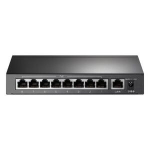SWITCH TPLINK TL-SF1009P 9PORT 10-100MBPS DESKTOP POE Plus No-Administrable Negro