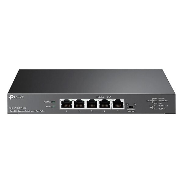 Switch TP-Link 5-Port 2.5G Desktop with 4-Port PoE Plus-Plus