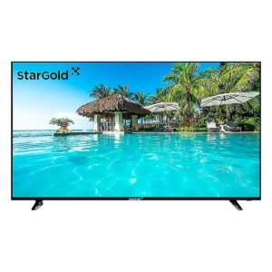 TV Stargold 50Pulg. 50A0UG Smart 4K LED Wi-Fi BT Ethernet HDMI Negro 2y