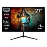MONITOR TEROS GAMING TE-2787G CURVO FHD 1920X1080 180 HZ - 1MS AUDIO OUT 1HDMI 1DP