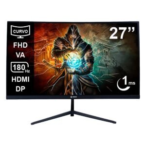 MONITOR TEROS GAMING TE-2787G CURVO FHD 1920X1080 180 HZ - 1MS AUDIO OUT 1HDMI 1DP