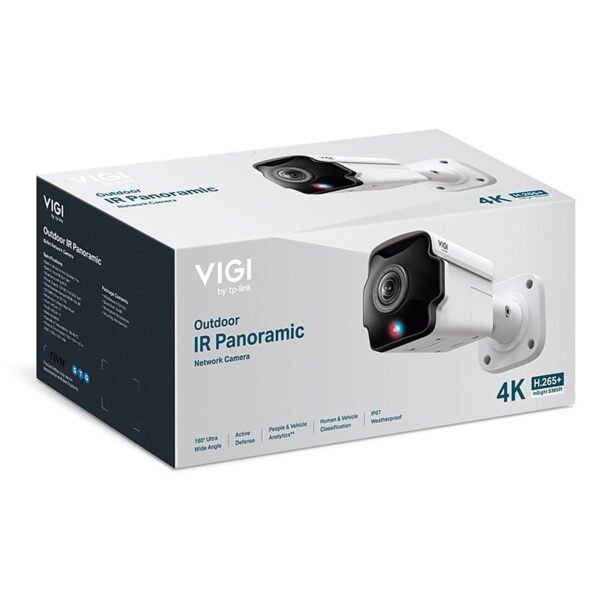 CAMARA TPLINK/INSIGHT S385PI /EXTERIOR/INFRARROJO/4K-8MP/ANALISIS DE PERSONAS Y VEHICULOS/POE/AUDIO