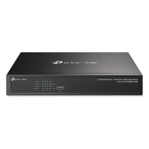 GRABADORA TPLINK/ VIGI NVR1008H-8MP/8 CANALES POE /H.265 PLUS /ONVIF/SOPORTA 1 DISCO HASTA 10