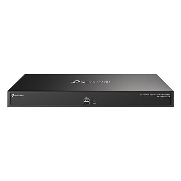GRABADORA TPLINK/VIGI NVR4032H/32CANALES /H.265 PLUS /ONVIF/SOPORTA 4 DISCO HASTA 16TB