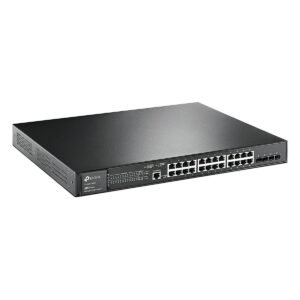 SWITCH TP-LINK TL-SG3428MP 24 PUERTOS GIGABIT POE L2/4 RANURAS SFP/384W/INTEGRACION OMADA/RACK