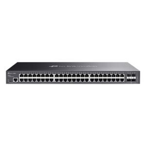 SWITCHES TPLINK TL-SG3452 CAPA 2 / 48 PUERTOS GIGABIT /4 RANURA SFP / CAPA 2