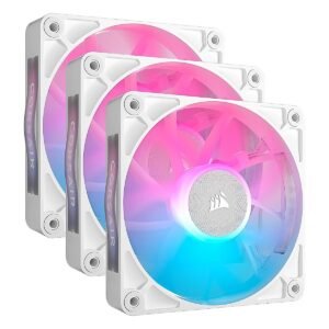 FAN TRIPLE STATER KIT CORSAIR iCUE LINK RX120 RGB 120mm PWM White
