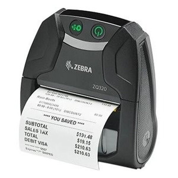 IMPRESORA ZEBRA TD PORTATIL ZQ320, BLUETOOTH,3 PULGADAS OUTDOOR